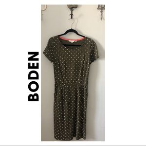 BODEN Polka Dot Dress
